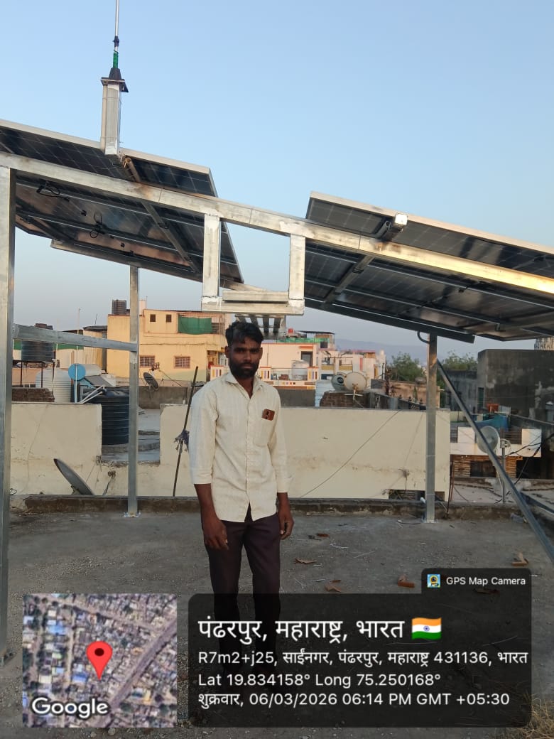 Residential Rooftop Solar System in Ranjangaon Waluj - Sunved Solars